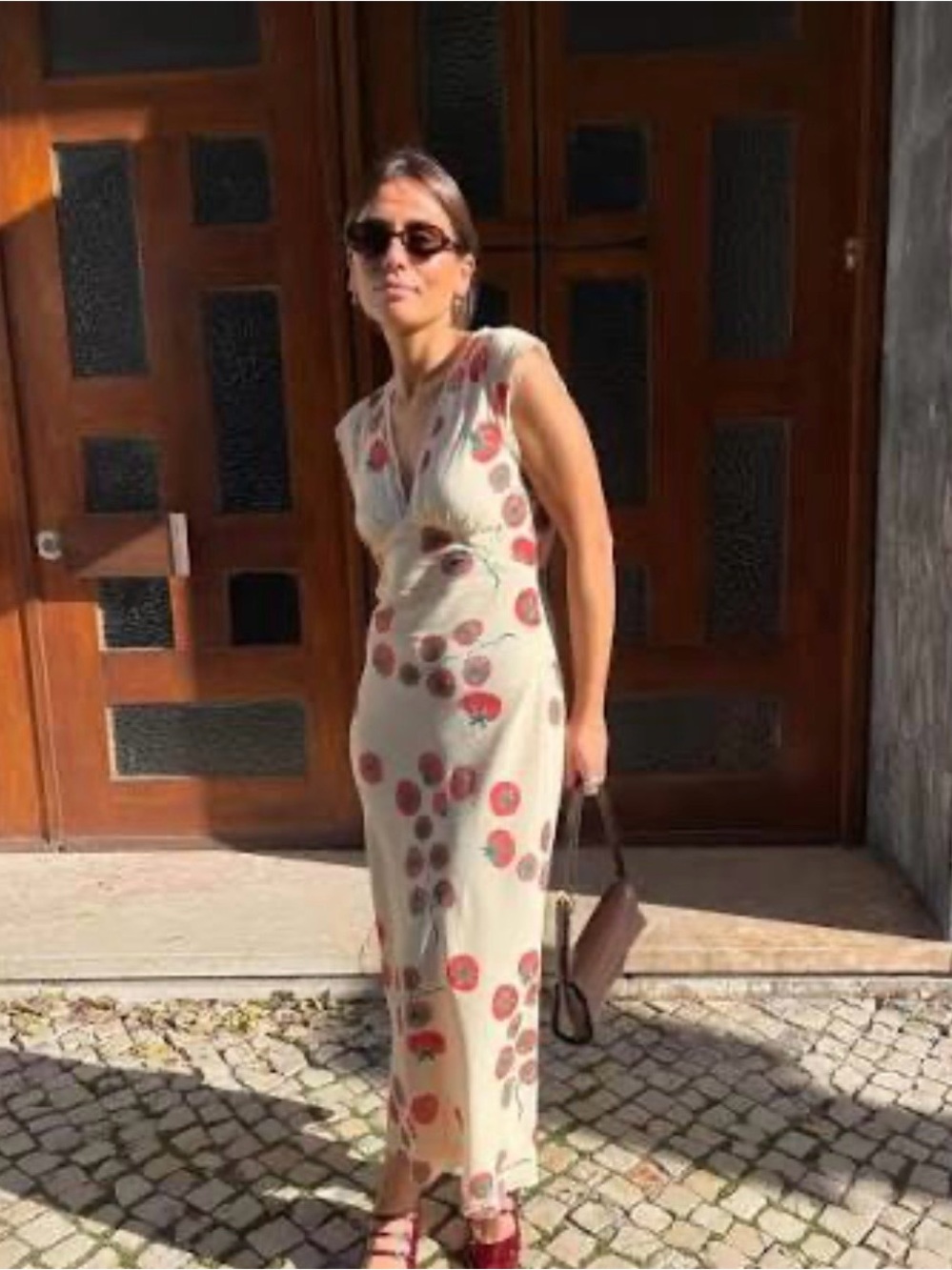 VRG GRL tomato dress size 6